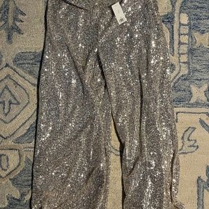 NWT Banana Republic petite M sequin pants